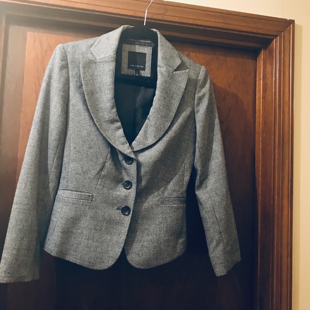 The Limited Cotton/Wool Blazer, Sz 2